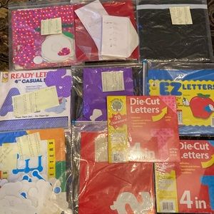 Teachers Die Cut Letters Multiple Sets